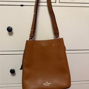 Kate Spade Tan Leather Shoulder Bag